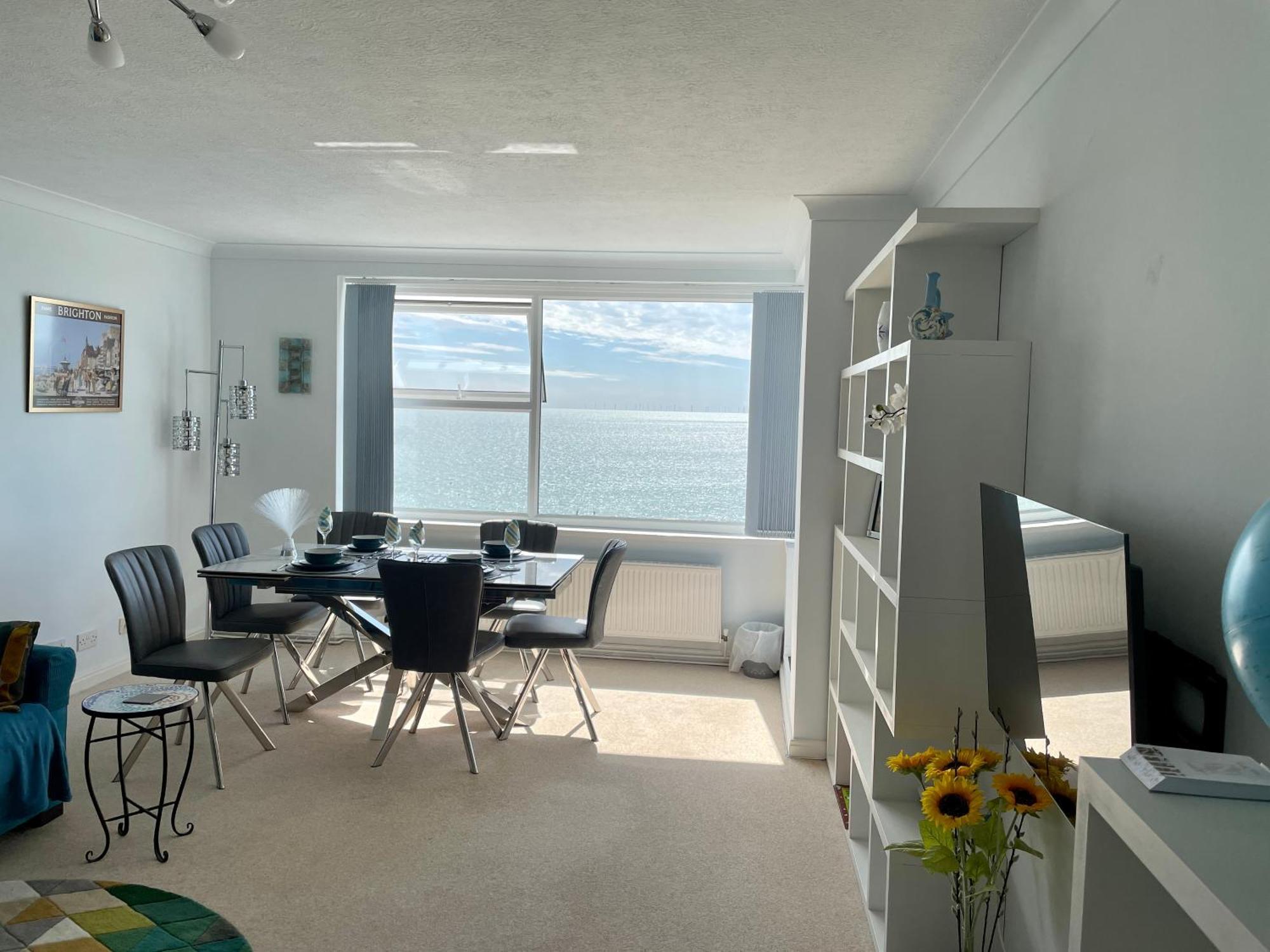 Seascape With Outstanding Sea Views Lägenhet Brighton Exteriör bild